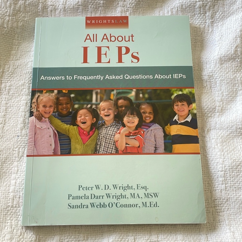 All About IEPs Book - Green Cover, by Peter Wright